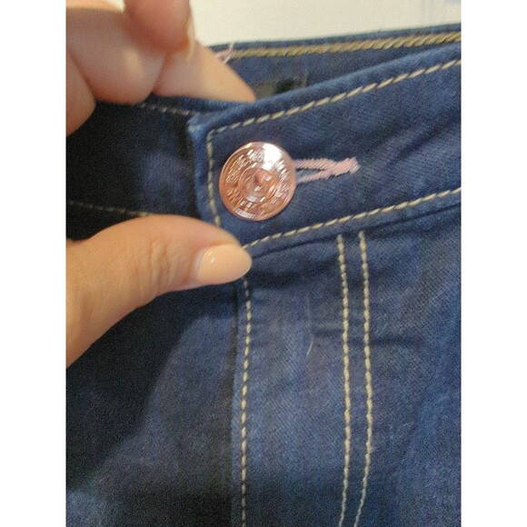 True Religion Nwt Size 33 Joey Mid Rise Flare Jeans MSRP $159 - Picture 7 of 9